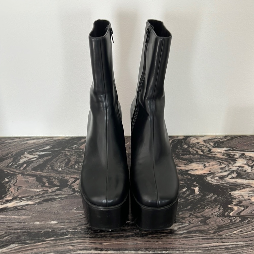 Size 10 Jeffrey Campbell Mexique Platform High Block Heel Booties